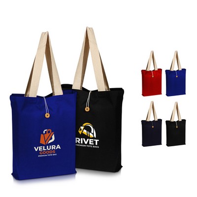 ButtonUp Heavyweight Color Canvas Tote